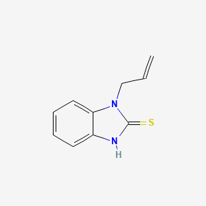 molecular formula C10H10N2S B1274975 1-烯丙基-1H-苯并咪唑-2-硫醇 CAS No. 87216-53-3