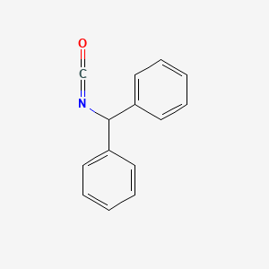 molecular formula C14H11NO B1274980 Diphenylmethyl isocyanate CAS No. 3066-44-2