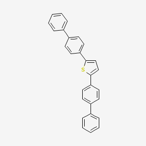 molecular formula C28H20S B1274985 2,5-双(4-联苯基)噻吩 CAS No. 56316-86-0