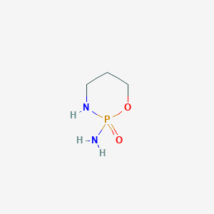 molecular formula C3H9N2O2P B12750095 2,3-Didechloroethyl-ifosfamide CAS No. 5638-55-1