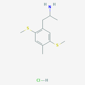 molecular formula C12H20ClNS2 B12750170 Bis-tom hydrochloride CAS No. 84910-94-1