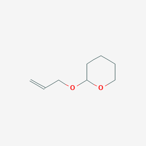molecular formula C8H14O2 B1275054 2-Allyloxytetrahydropyran CAS No. 4203-49-0