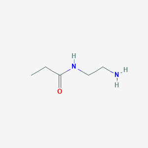 molecular formula C5H12N2O B1275059 N-(2-氨基乙基)丙酰胺 CAS No. 925-58-6