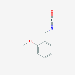 molecular formula C9H9NO2 B1275073 2-Methoxybenzyl isocyanate CAS No. 93489-08-8