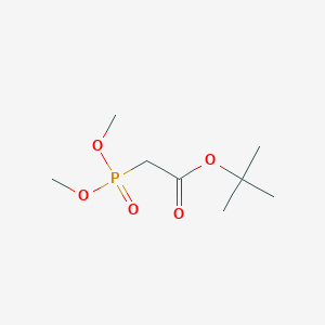 molecular formula C8H17O5P B1275074 tert-Butyl 2-(dimethoxyphosphoryl)acetate CAS No. 62327-21-3