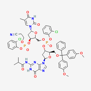 molecular formula C60H60Cl2N8O17P2 B12750860 Einecs 278-832-0 CAS No. 78098-92-7