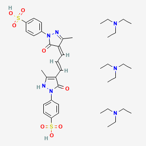 molecular formula C41H65N7O8S2 B12750873 Einecs 282-118-4 CAS No. 84100-38-9