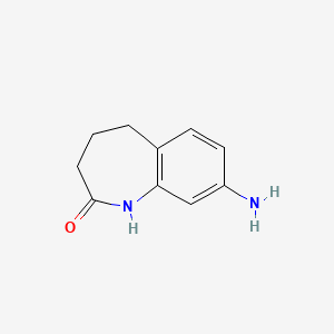 8-amino-4,5-dihydro-1H-benzo[b]azepin-2(3H)-one