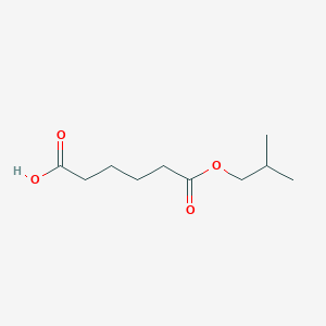 molecular formula C10H18O4 B12750976 Monoisobutyl adipate CAS No. 20166-56-7