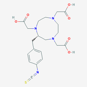 molecular formula C20H26N4O6S B12751041 p-SCN-Bn-nota CAS No. 1206475-68-4