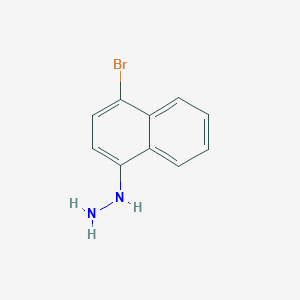 (4-Bromonaphthalen-1-yl)hydrazine