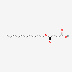 molecular formula C14H26O4 B12751176 Decyl succinate CAS No. 54482-22-3