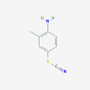 4-Amino-3-methylphenyl thiocyanate