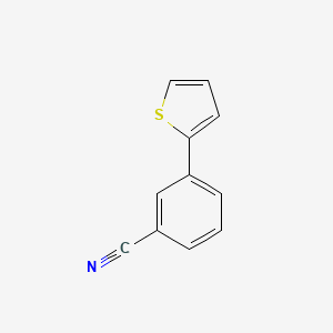 B1275123 3-Thien-2-ylbenzonitrile CAS No. 380626-35-7