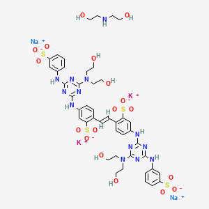 molecular formula C44H51K2N13Na2O18S4 B12751262 Einecs 285-878-5 CAS No. 85153-94-2