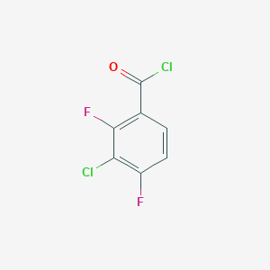 molecular formula C7H2Cl2F2O B127513 3-Chloro-2,4-difluorobenzoyl chloride CAS No. 157373-00-7