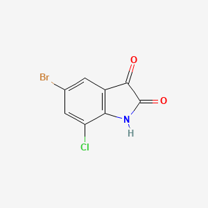 5-bromo-7-chloro-1H-indole-2,3-dione