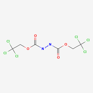 molecular formula C6H4Cl6N2O4 B1275139 Bis(2,2,2-trichloroethyl) azodicarboxylate CAS No. 38857-88-4