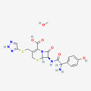molecular formula C19H22N6O6S2 B12751405 Einecs 261-623-3 CAS No. 59139-54-7