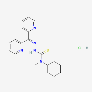 molecular formula C19H24ClN5S B12751491 1,4-DPCA CAS No. 1382469-40-0