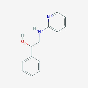 molecular formula C13H14N2O B12751547 Fenyramidol, (S)- CAS No. 92842-84-7