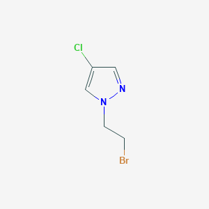 1-(2-Bromoethyl)-4-chloro-1H-pyrazole