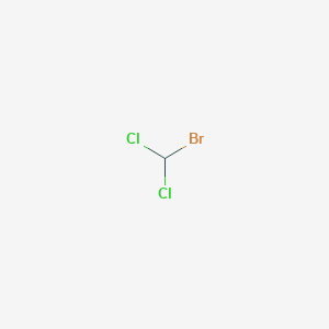 molecular formula CHBrCl2 B127517 Bromodichloromethane CAS No. 75-27-4