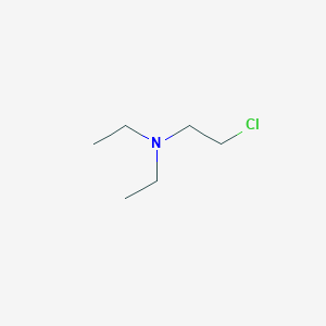molecular formula C6H14ClN B127519 (2-氯乙基)二乙胺 CAS No. 100-35-6