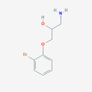 1-Amino-3-(2-bromophenoxy)propan-2-ol