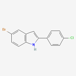 5-bromo-2-(4-chlorophenyl)-1H-indole