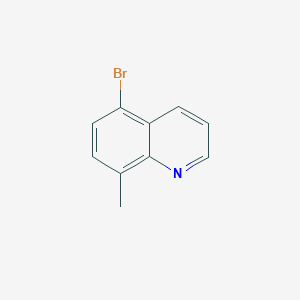 molecular formula C10H8BrN B1275203 5-Bromo-8-methylquinoline CAS No. 74316-55-5