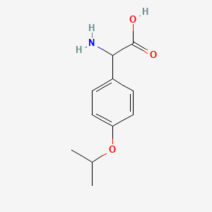 2-Amino-2-(4-isopropoxyphenyl)acetic acid