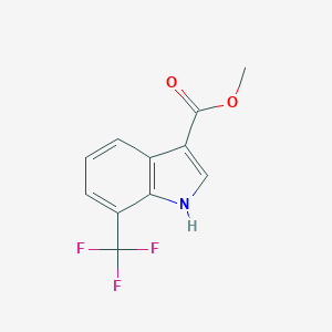 methyl 7-(trifluoromethyl)-1H-indole-3-carboxylate