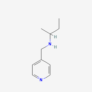 molecular formula C10H16N2 B1275261 N-(pyridin-4-ylmethyl)butan-2-amine CAS No. 869941-69-5