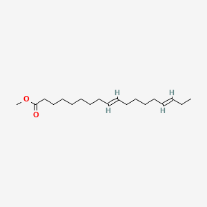 molecular formula C19H34O2 B12752676 Methyl trans,trans-9,15-octadecadienoate CAS No. 38700-60-6