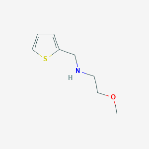 molecular formula C8H13NOS B1275272 2-methoxy-N-(thiophen-2-ylmethyl)ethanamine CAS No. 852399-96-3