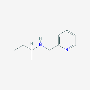 N-(pyridin-2-ylmethyl)butan-2-amine
