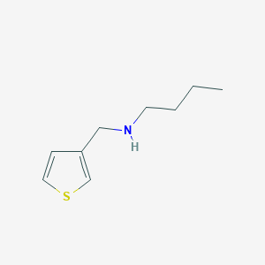N-(thiophen-3-ylmethyl)butan-1-amine