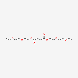 molecular formula C16H30O8 B12752971 Bis-ethoxydiglycol succinate CAS No. 828918-62-3