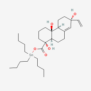 molecular formula C29H50O5Sn B12753094 Einecs 306-138-0 CAS No. 96446-11-6