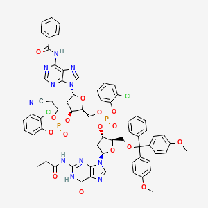 molecular formula C67H63Cl2N11O16P2 B12753132 Einecs 278-845-1 CAS No. 78111-53-2