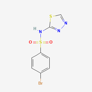 4-bromo-N-(1,3,4-thiadiazol-2-yl)benzenesulfonamide