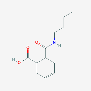 6-(butylcarbamoyl)cyclohex-3-ene-1-carboxylic Acid