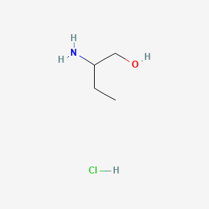 molecular formula C4H12ClNO B12753509 2-Amino-1-butanol hydrochloride CAS No. 59173-62-5