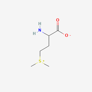 molecular formula C6H13NO2S B12753538 Methylmethionine, DL- CAS No. 7329-84-2