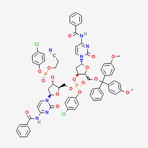 molecular formula C68H61Cl2N7O17P2 B12753684 Einecs 275-465-8 CAS No. 71459-56-8