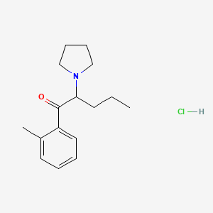 molecular formula C16H24ClNO B12753921 Pql9SS8rnf CAS No. 850352-13-5