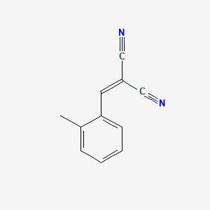 molecular formula C11H8N2 B1275398 2-(2-Methylbenzylidene)malononitrile CAS No. 2698-44-4