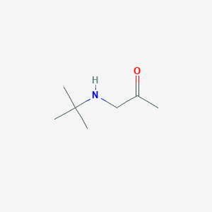 molecular formula C7H15NO B127540 1-(Tert-butylamino)propan-2-one CAS No. 154385-55-4