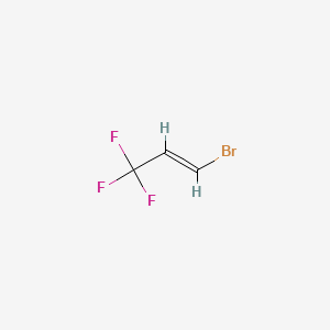 molecular formula C3H2BrF3 B1275410 1-Bromo-3,3,3-trifluoroprop-1-ene CAS No. 460-33-3